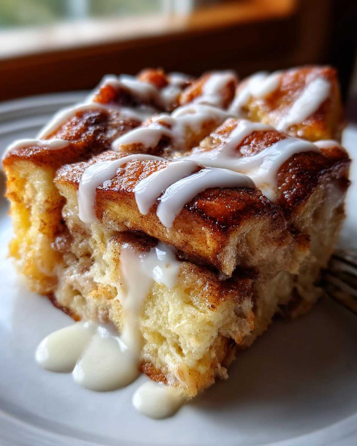 Cinnamon Roll French Toast Casserole - detail 2