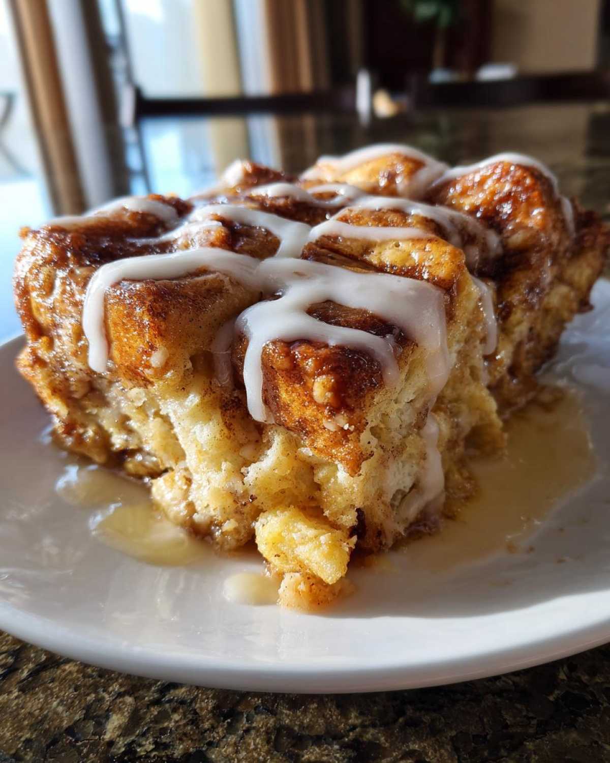 Cinnamon Roll French Toast Casserole - detail 4