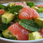 Citrus Avocado Breakfast Salad with Grapefruit