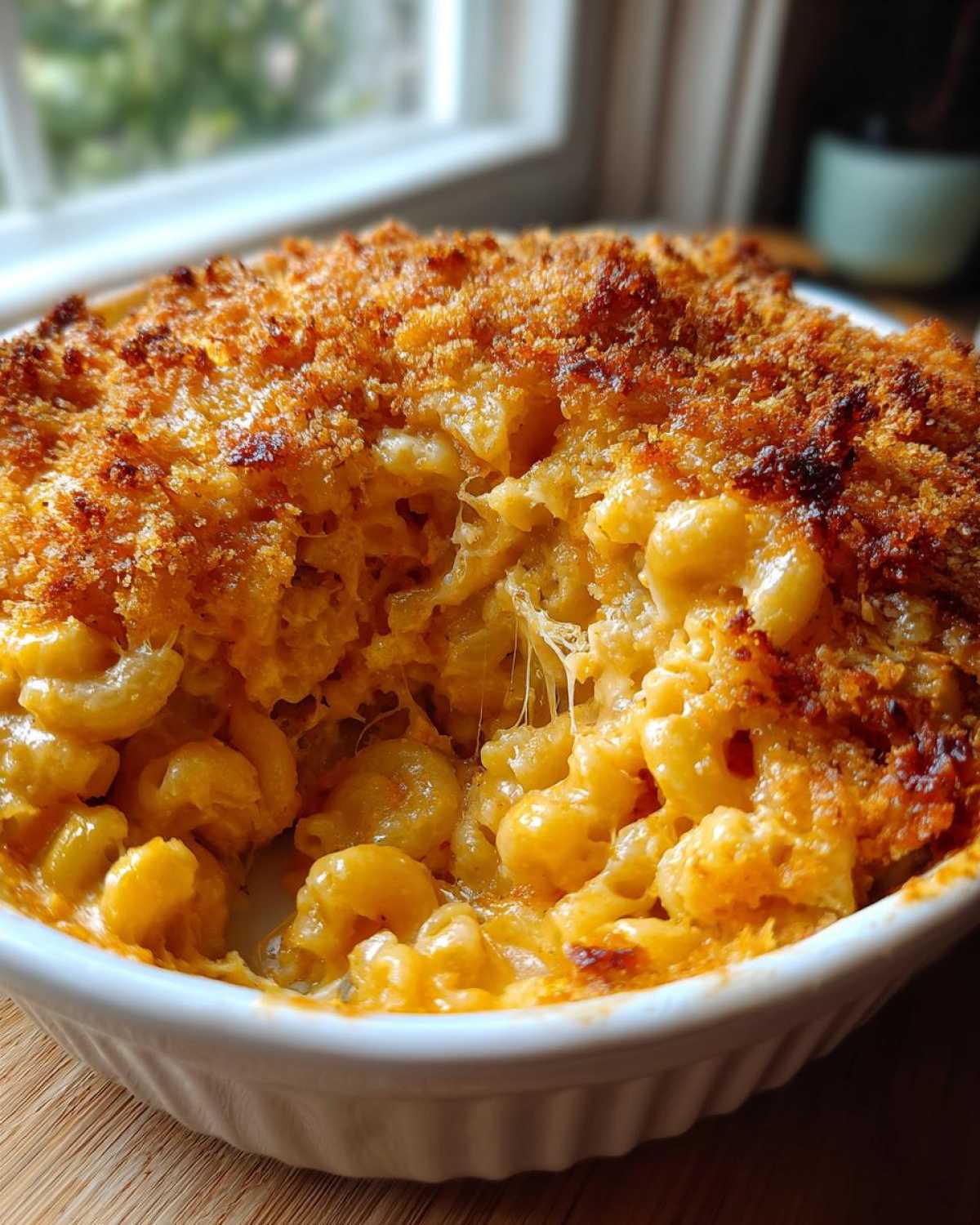 Classic Cheesy Baked Mac and Cheese - detail 1