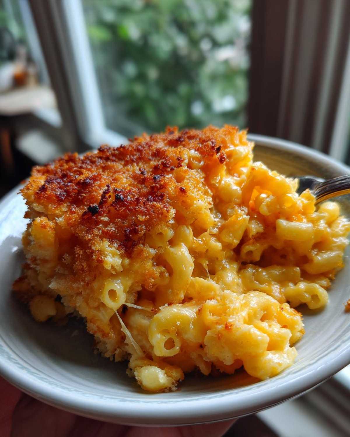 Classic Cheesy Baked Mac and Cheese - detail 2