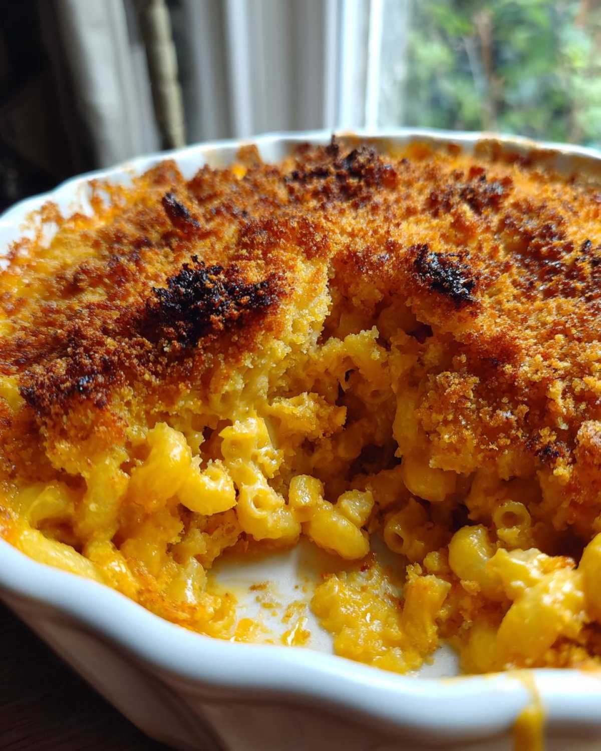 Classic Cheesy Baked Mac and Cheese - detail 3