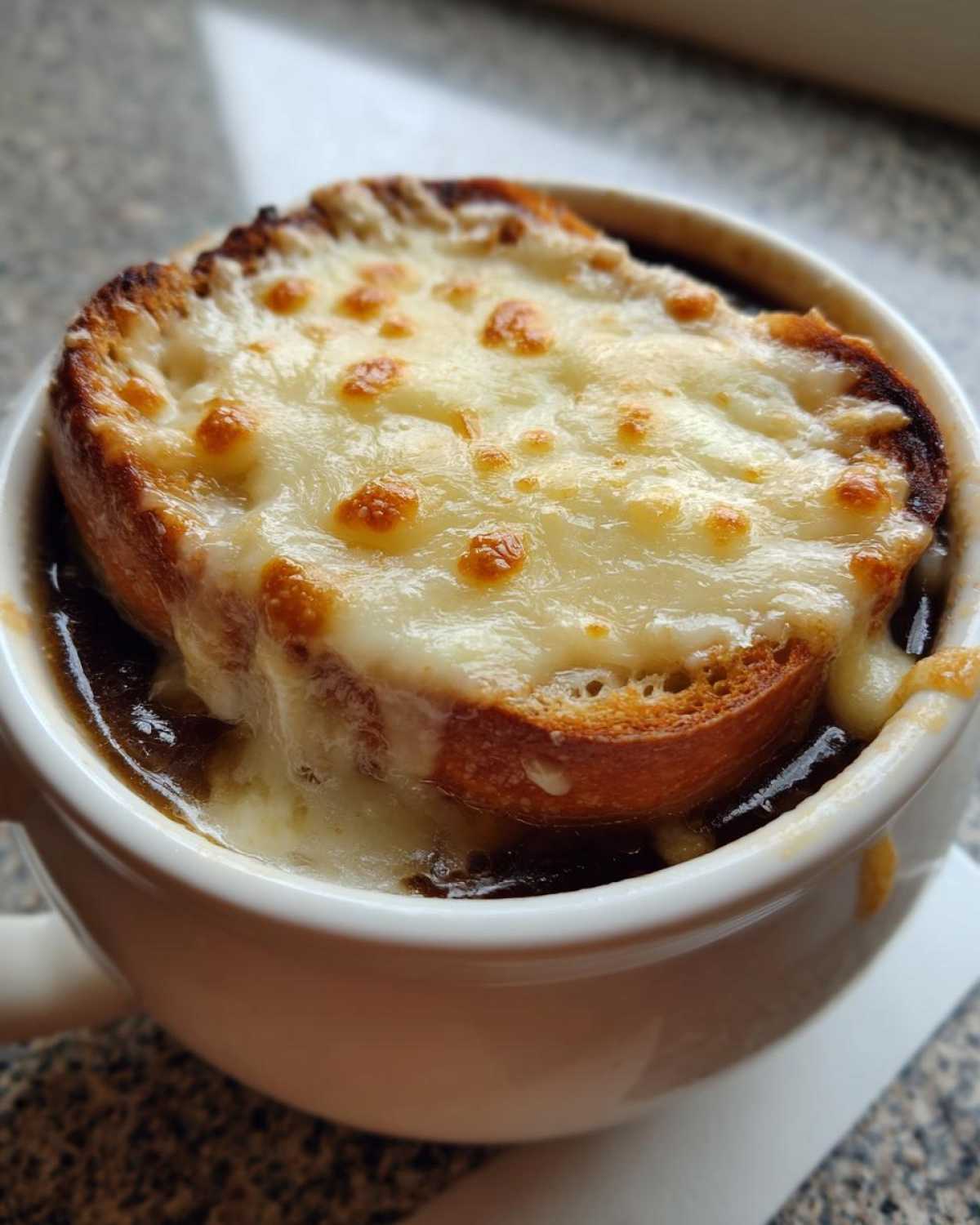 Classic French Onion Soup with Gruyere - detail 1
