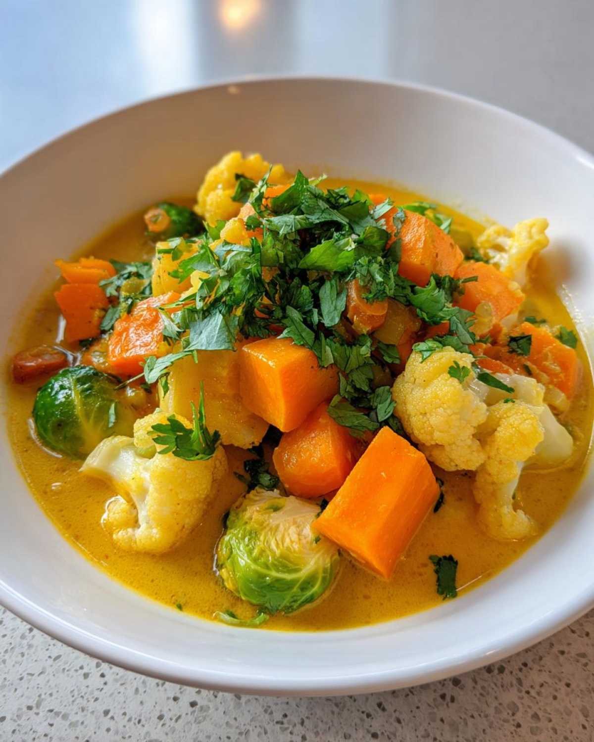 Coconut Curry Winter Vegetable Stew - detail 1