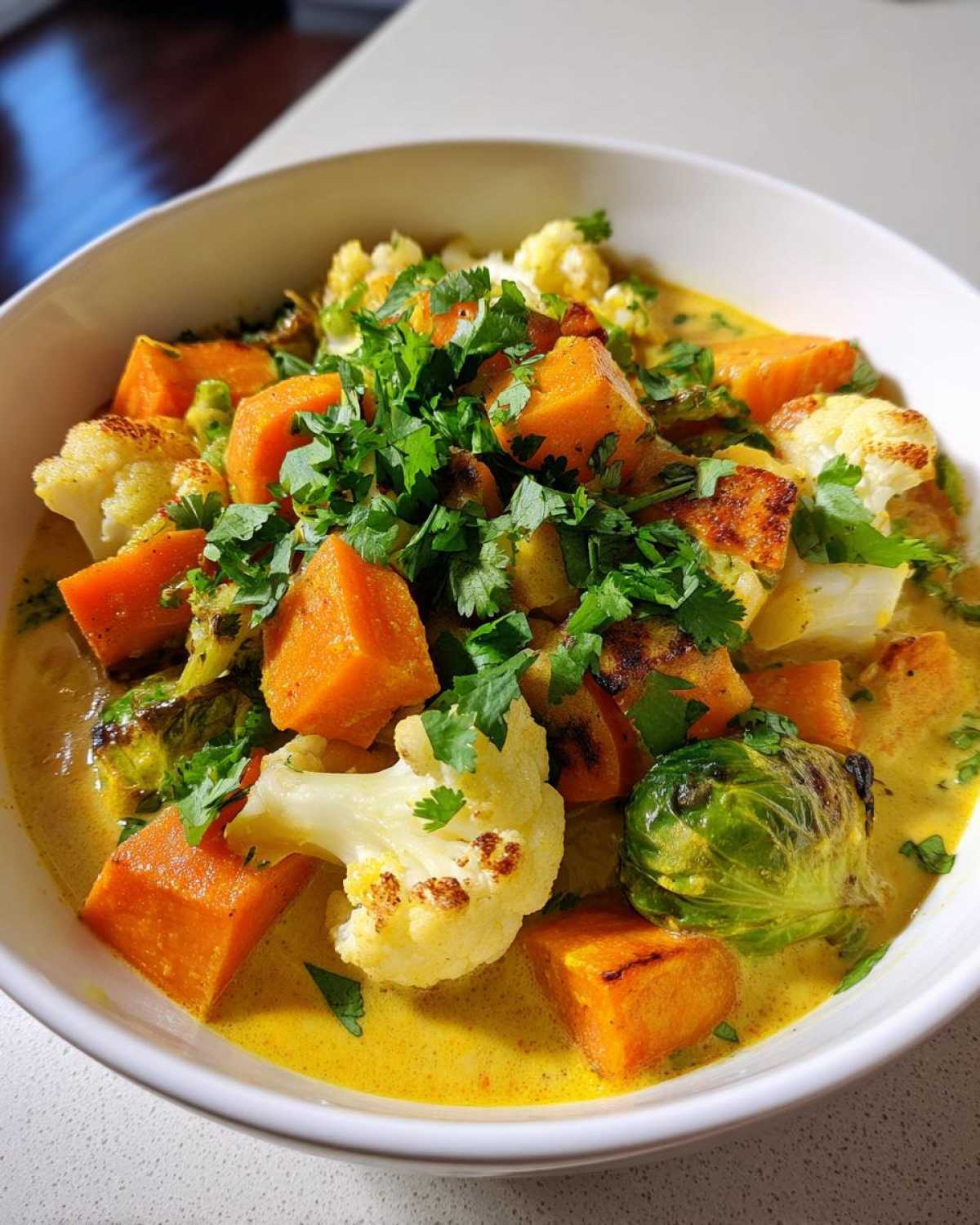 Coconut Curry Winter Vegetable Stew - detail 4