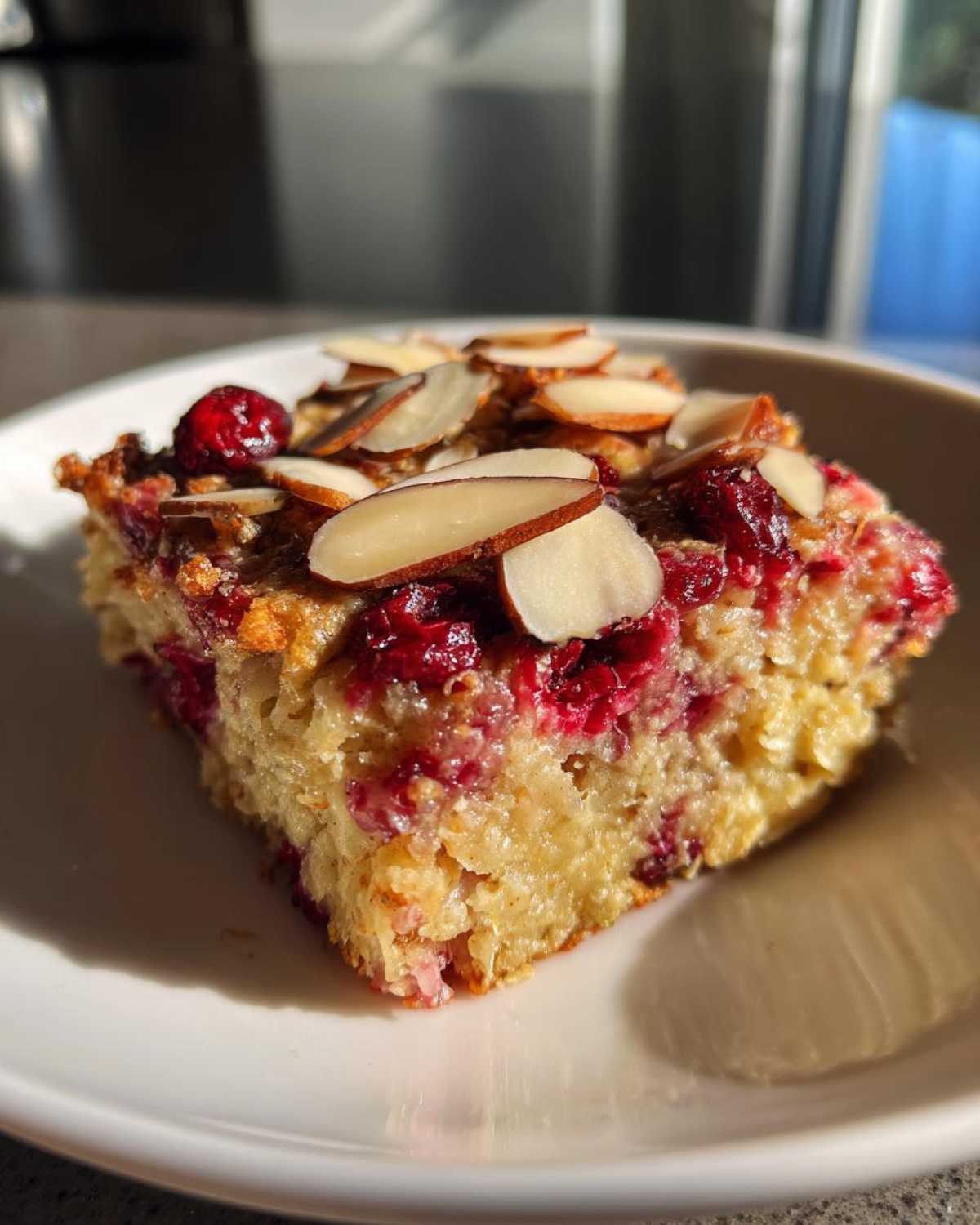 Cranberry Almond Baked Oatmeal - detail 1
