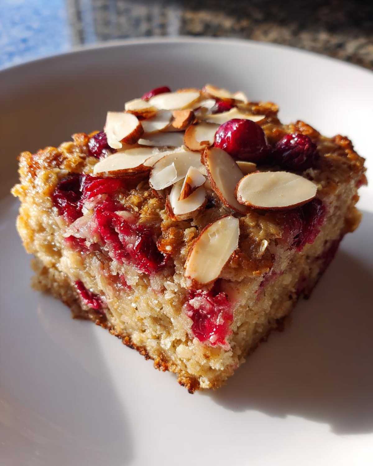 Cranberry Almond Baked Oatmeal - detail 3