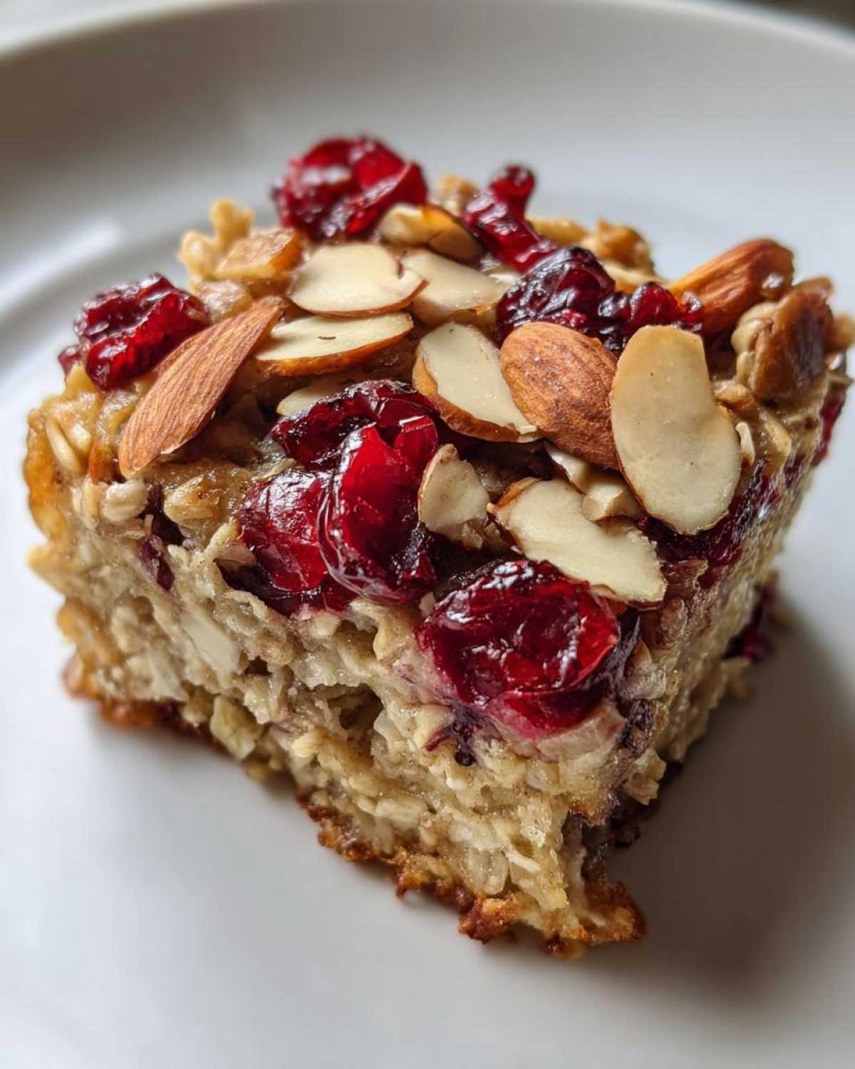 Cranberry Almond Baked Oatmeal - detail 4