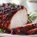 Cranberry-Glazed Turkey Breasts