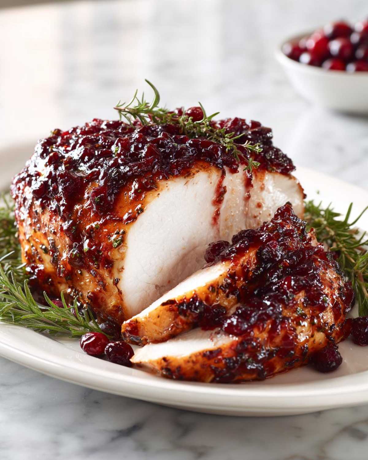 Cranberry-Glazed Turkey Breasts - detail 3