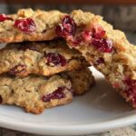 Cranberry Oatmeal Breakfast Cookies