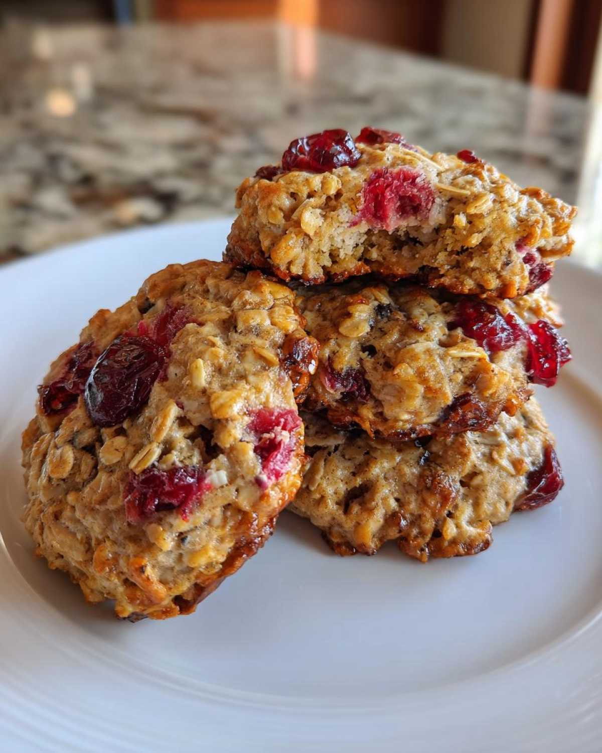 Cranberry Oatmeal Breakfast Cookies - detail 3