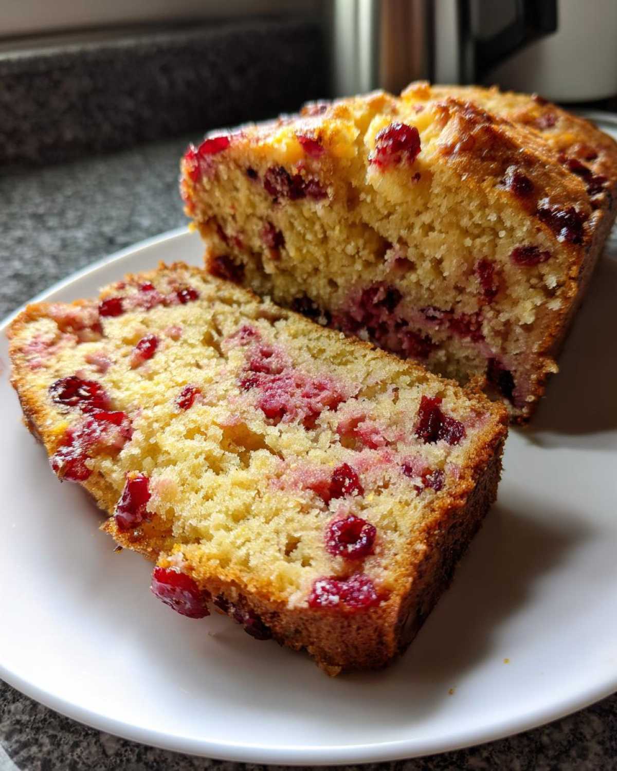 Cranberry Orange Bread - detail 1