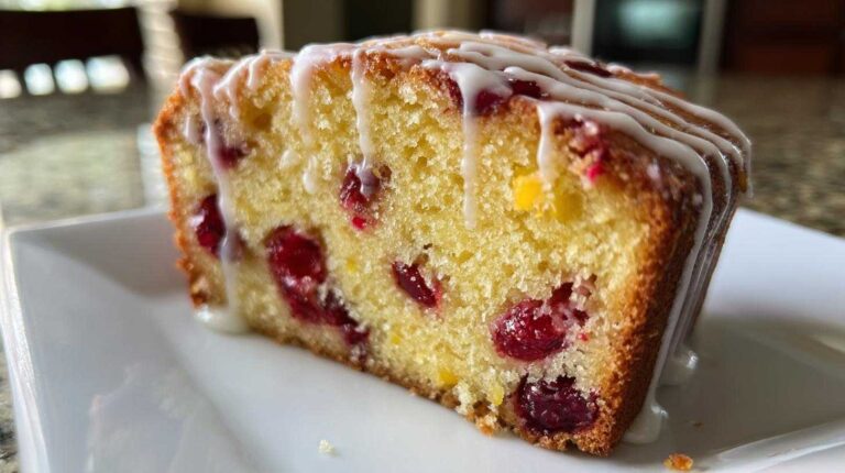 Cranberry Orange Pound Cake