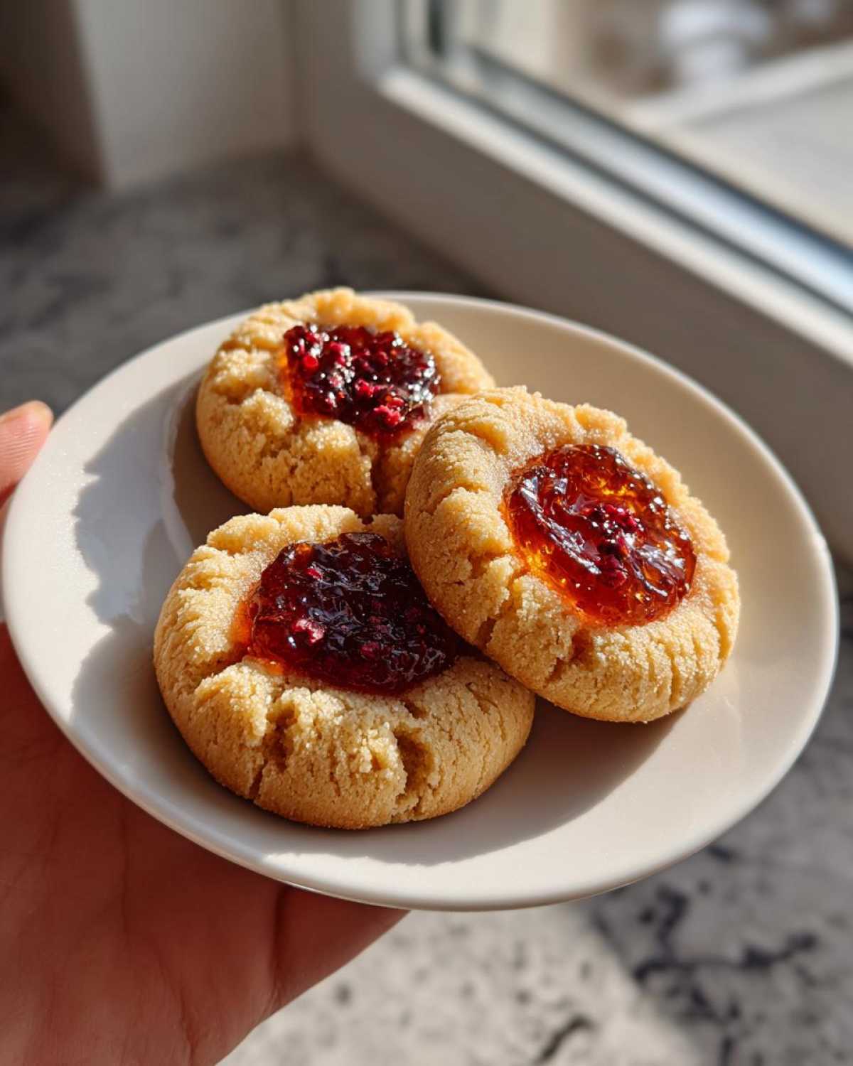Cranberry Orange Thumbprint Cookies - detail 1