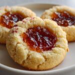 Cranberry Orange Thumbprint Cookies