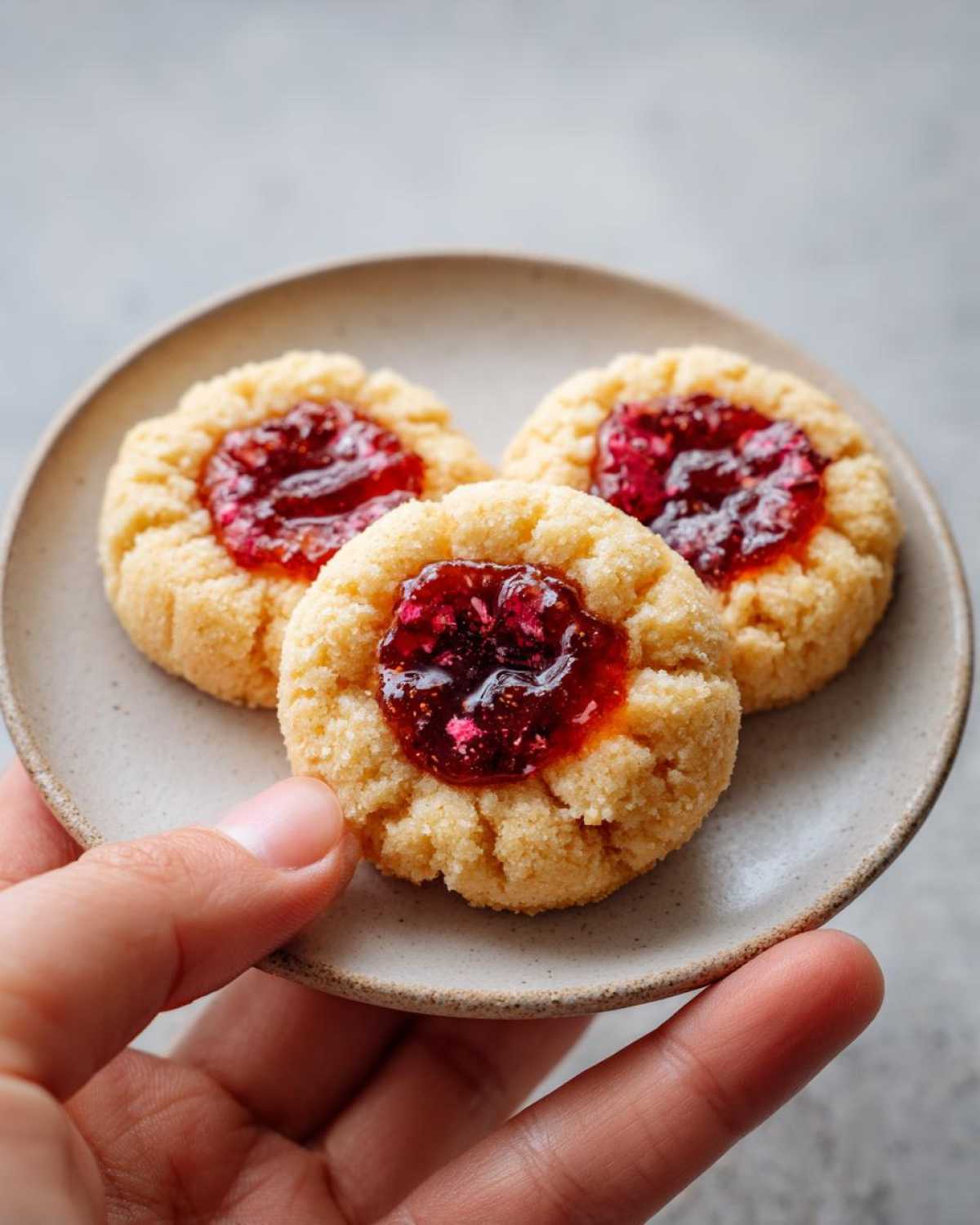Cranberry Orange Thumbprint Cookies - detail 2