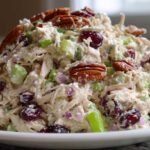 Cranberry Turkey Salad with Pecans