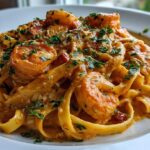 Creamy Cajun Shrimp Pasta