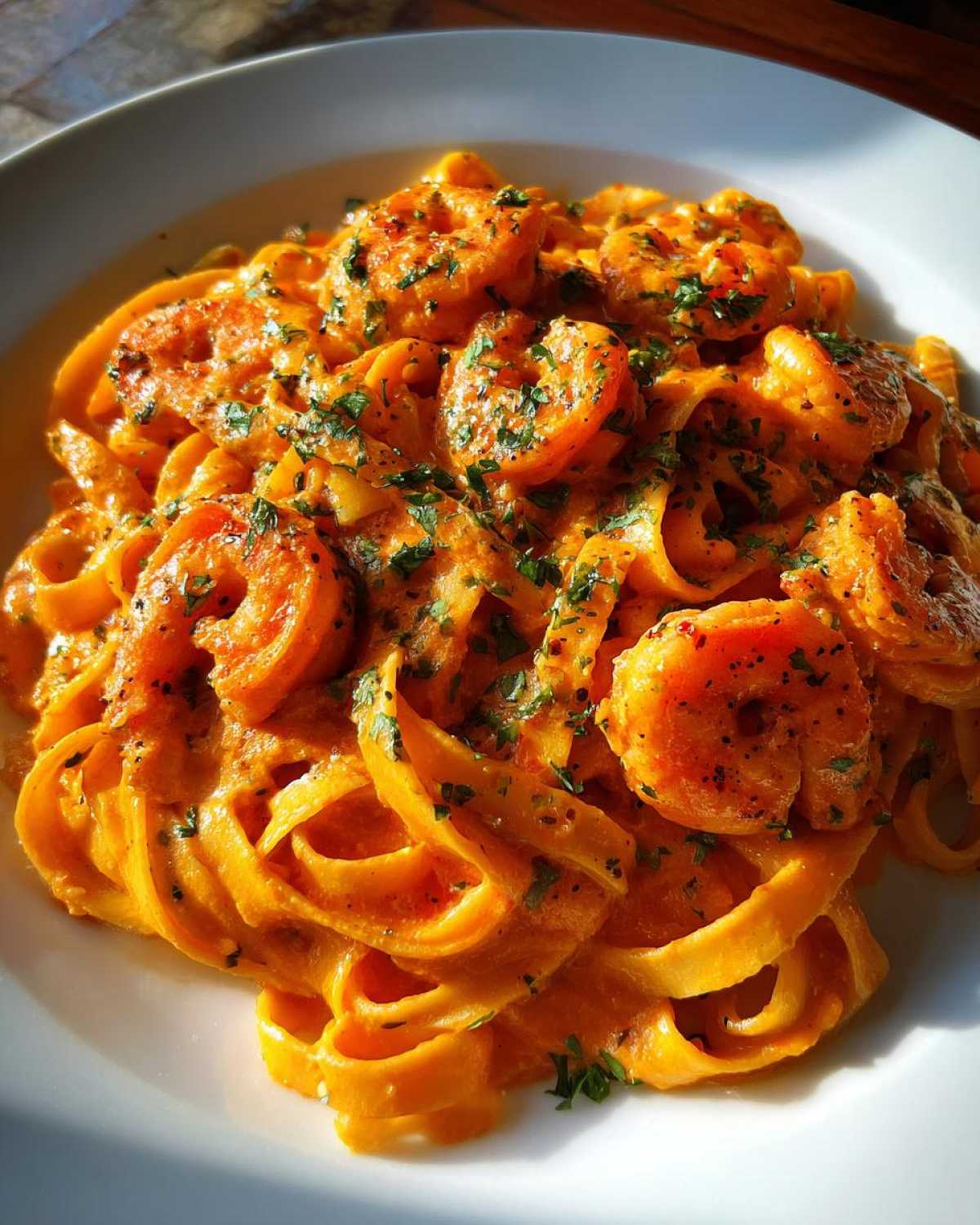 Creamy Cajun Shrimp Pasta - detail 4