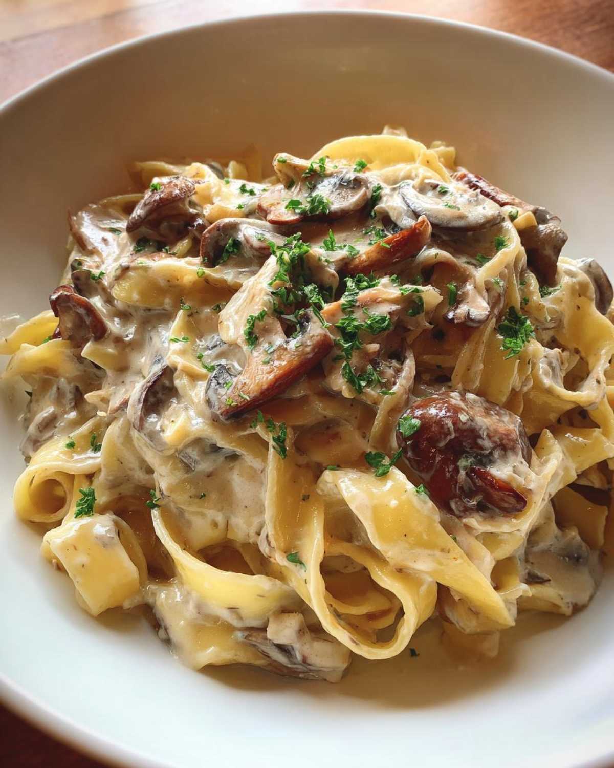 Creamy Coconut Mushroom Stroganoff - detail 3