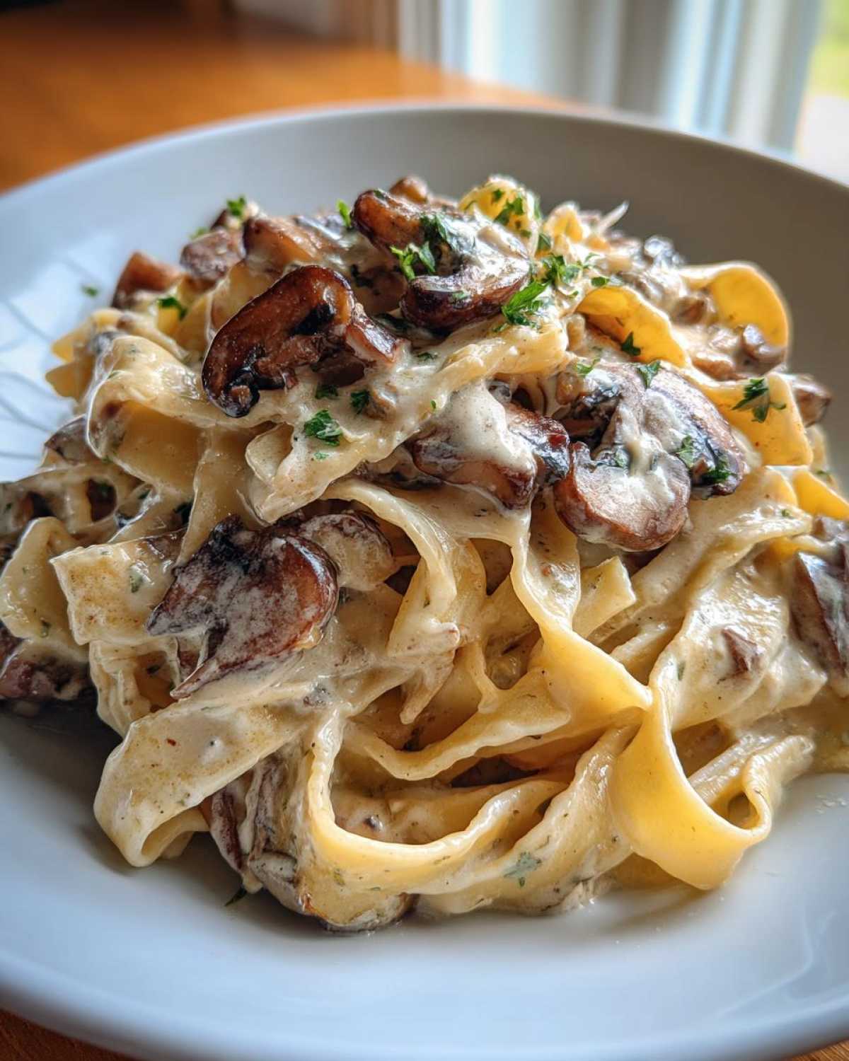 Creamy Coconut Mushroom Stroganoff - detail 4