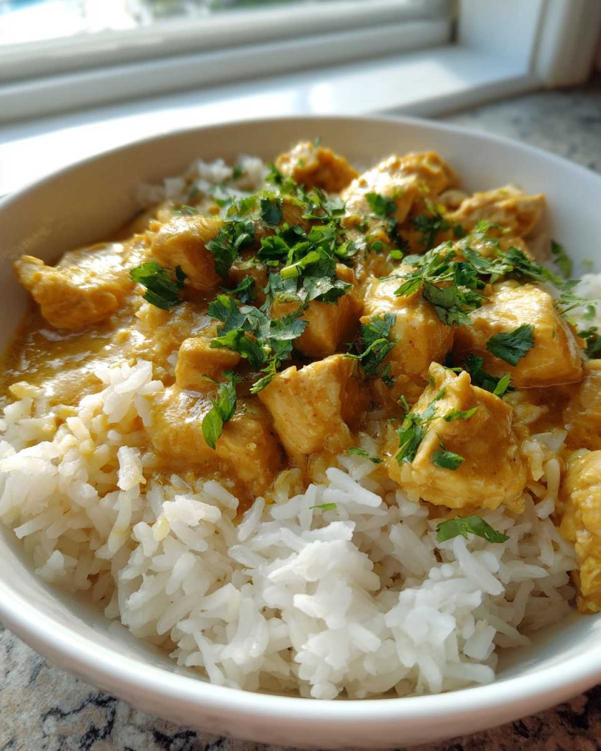 Curry Coconut Chicken and Rice - detail 1