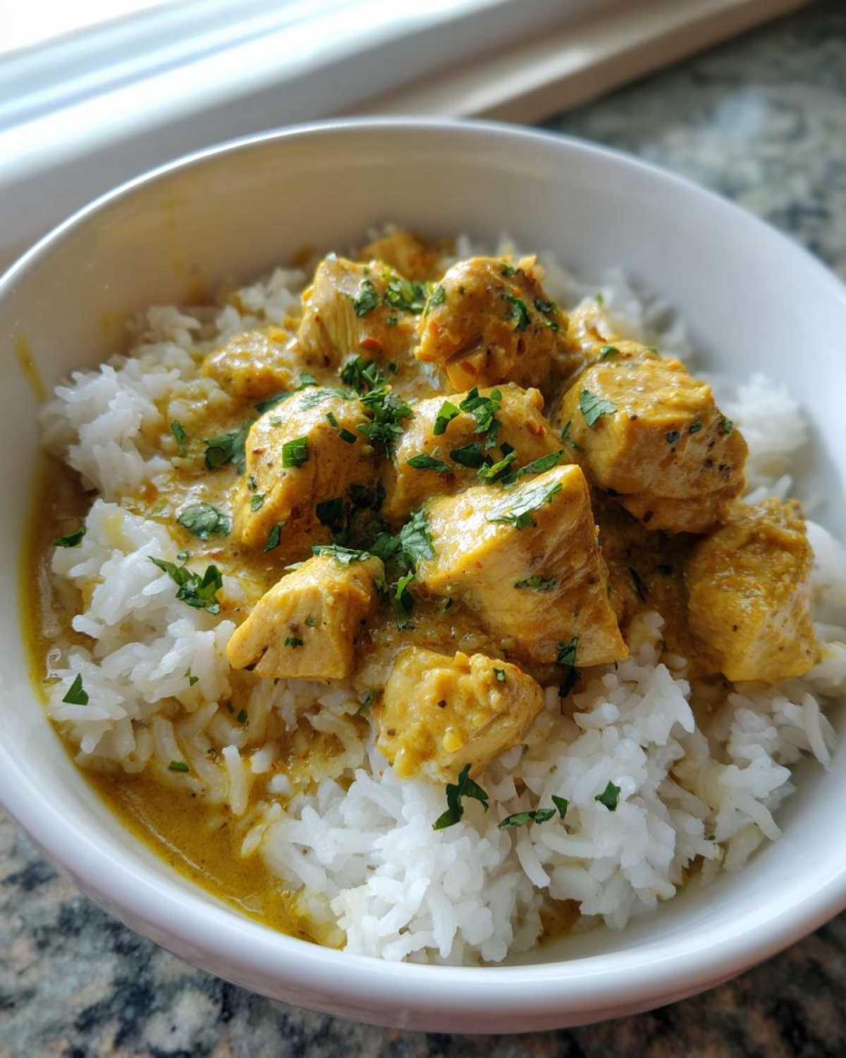 Curry Coconut Chicken and Rice - detail 2