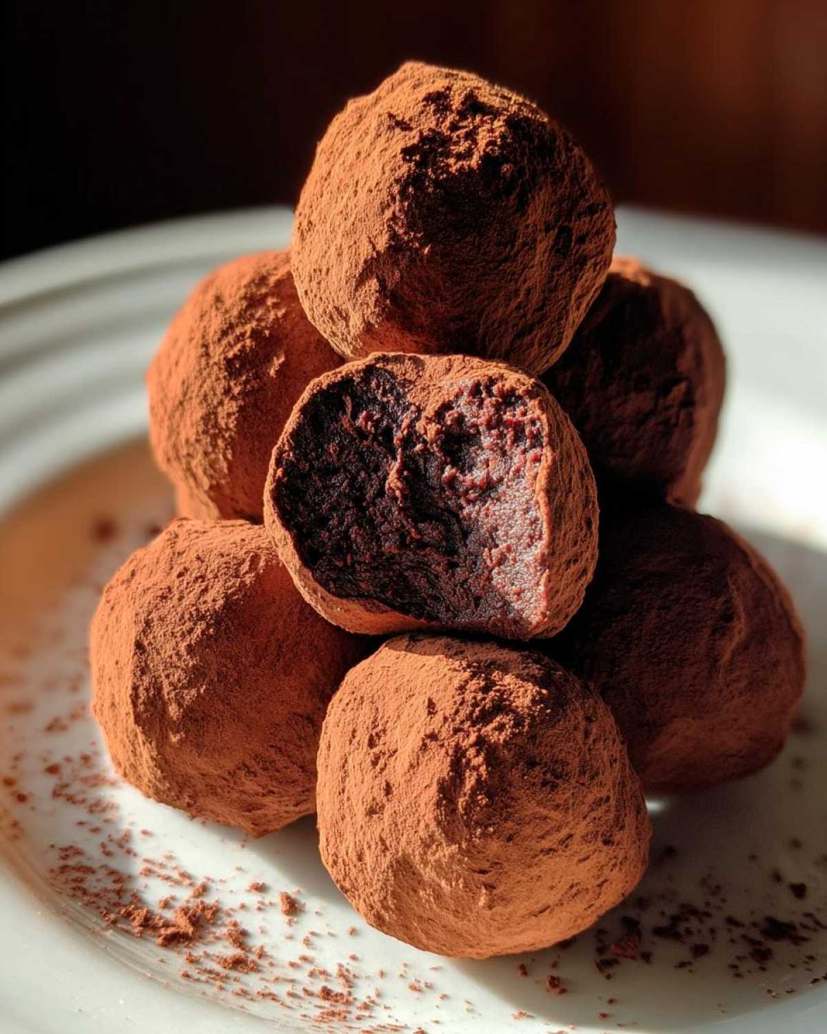 Double Chocolate Peppermint Truffles - detail 1