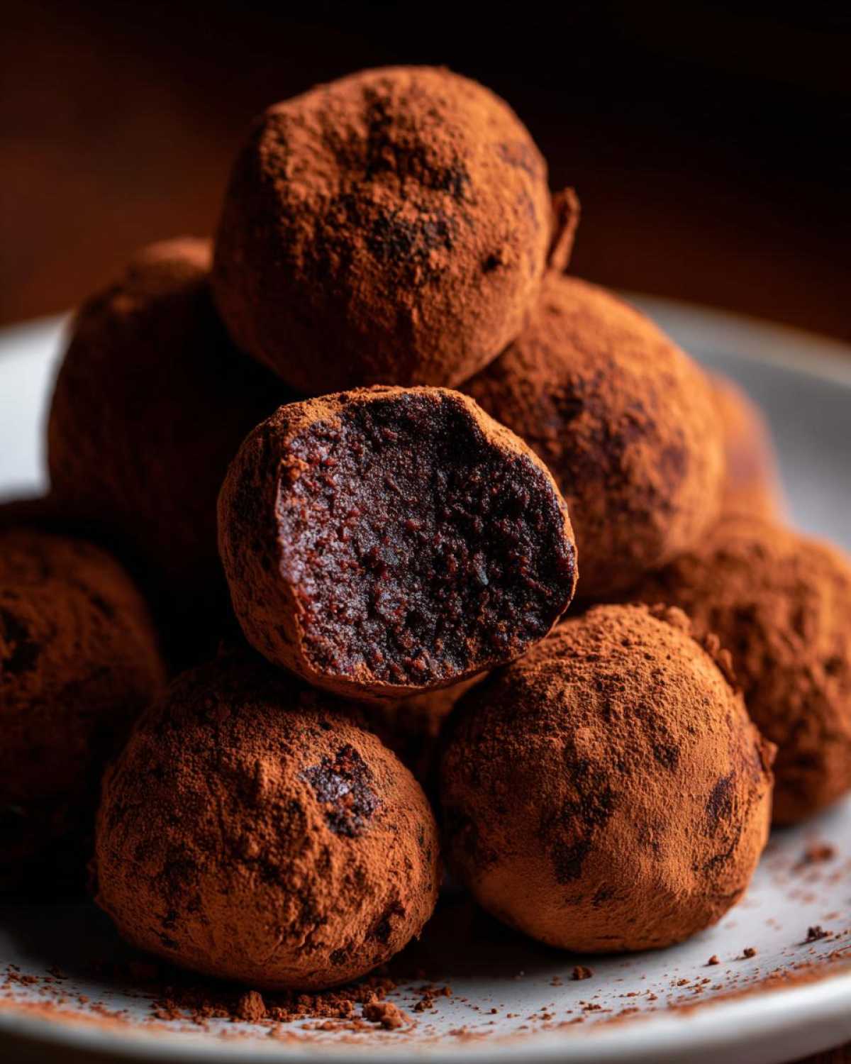 Double Chocolate Peppermint Truffles - detail 2