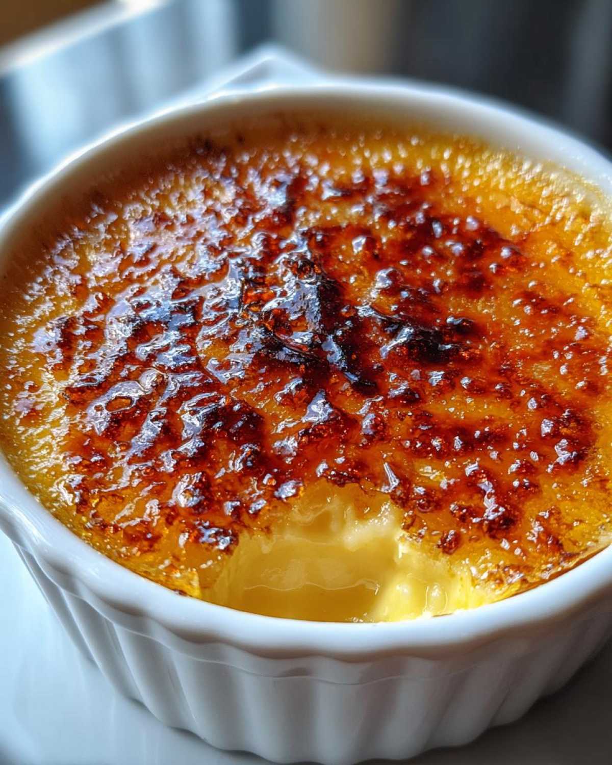 Eggnog Creme Brulee - detail 1