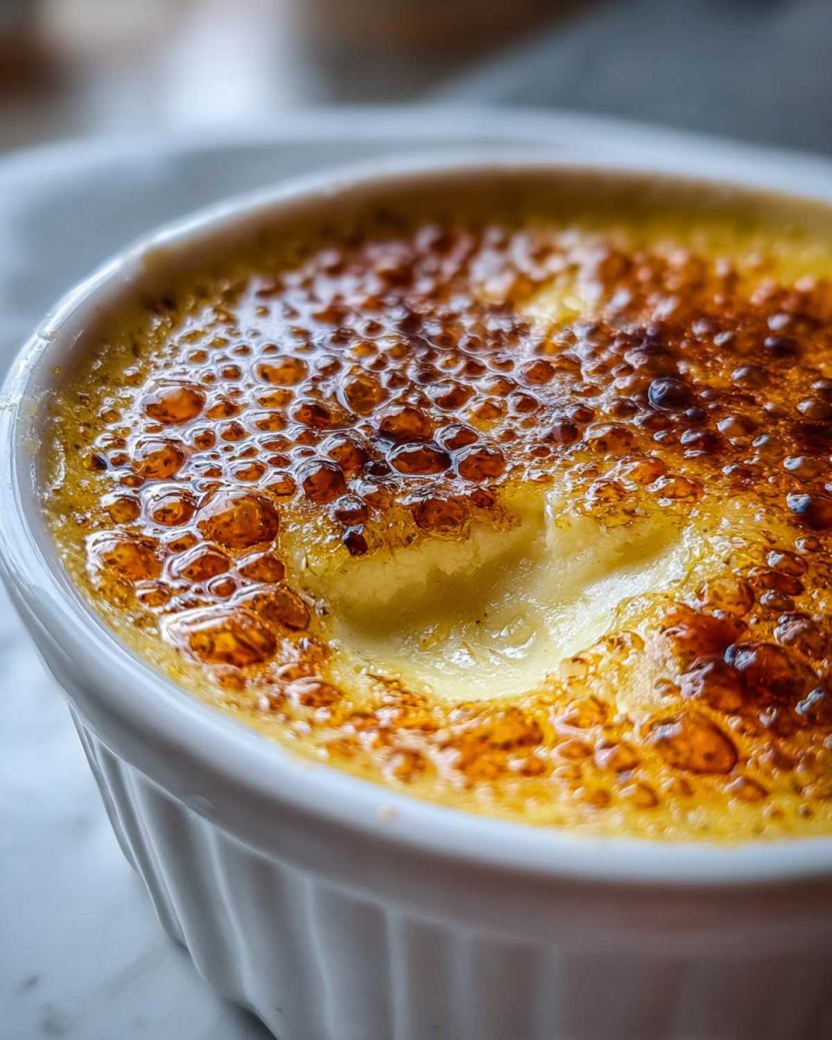 Eggnog Creme Brulee - detail 3