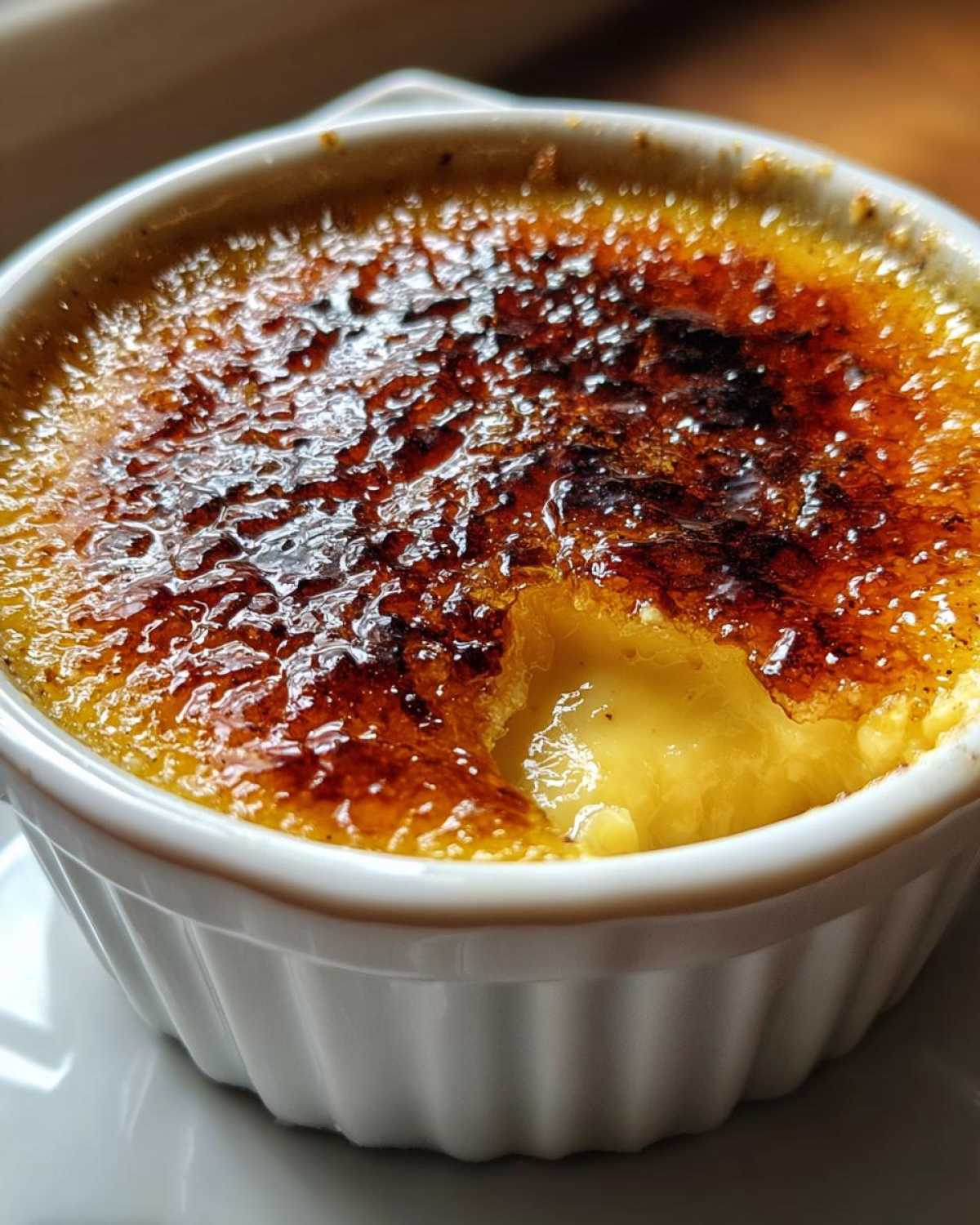 Eggnog Creme Brulee - detail 4