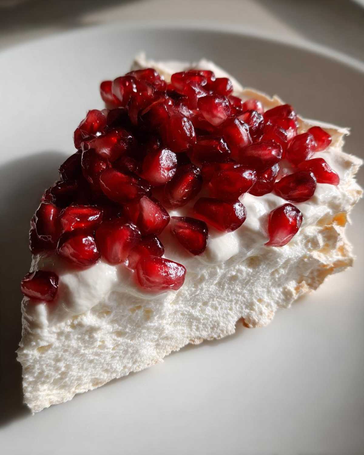 Festive Pomegranate Pavlova - detail 3