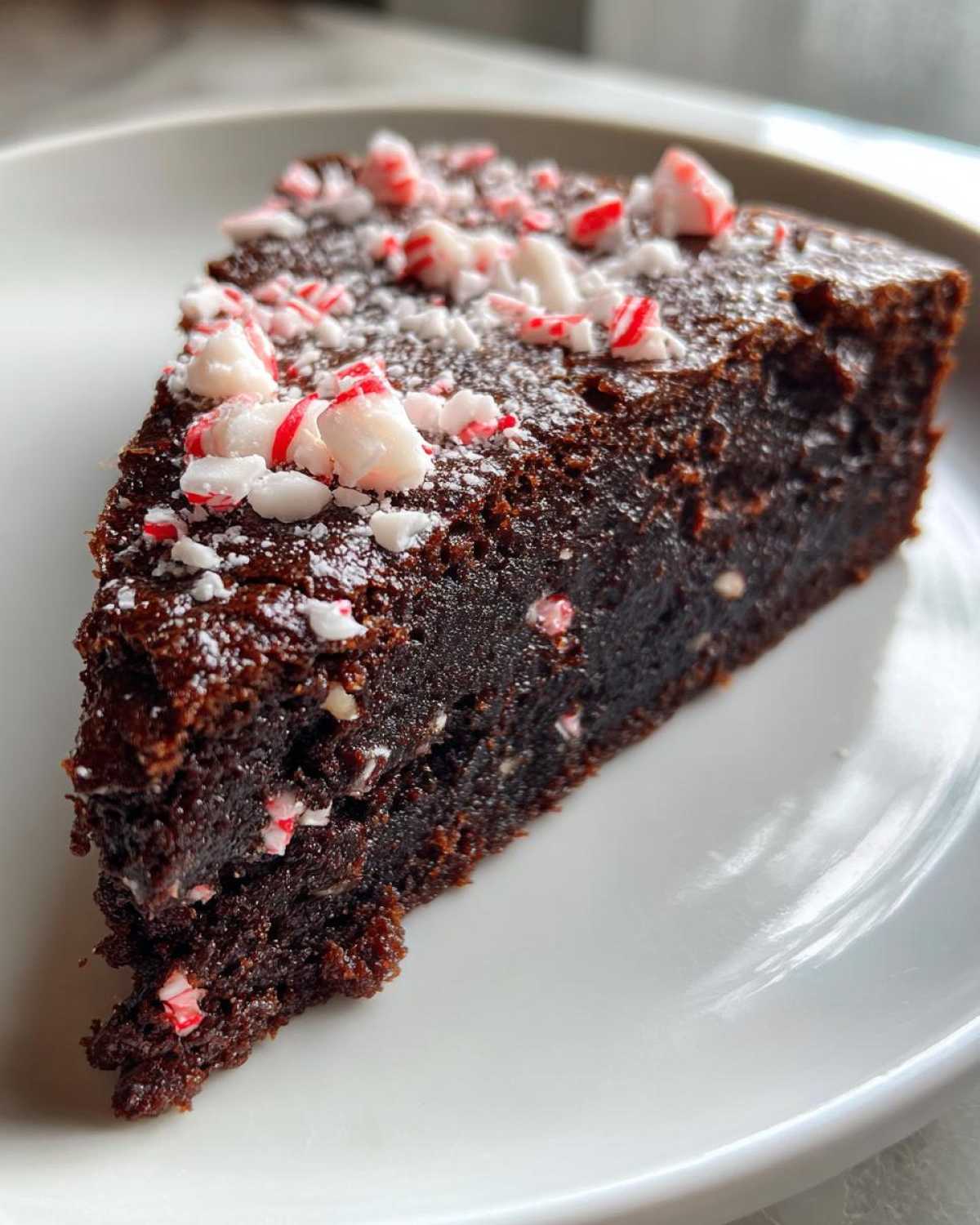 Flourless Peppermint Chocolate Cake - detail 1