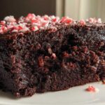 Flourless Peppermint Chocolate Cake