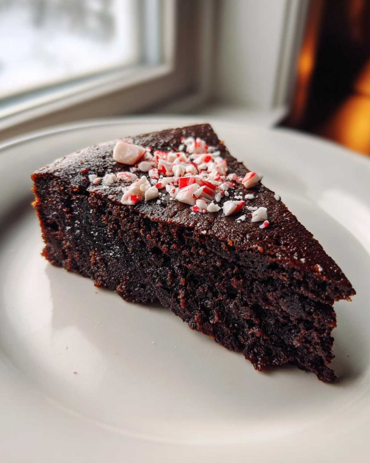 Flourless Peppermint Chocolate Cake - detail 3