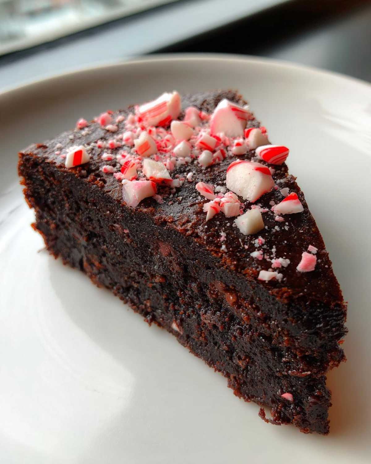 Flourless Peppermint Chocolate Cake - detail 4