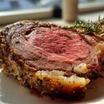 Garlic Herb Butter Prime Rib Roast