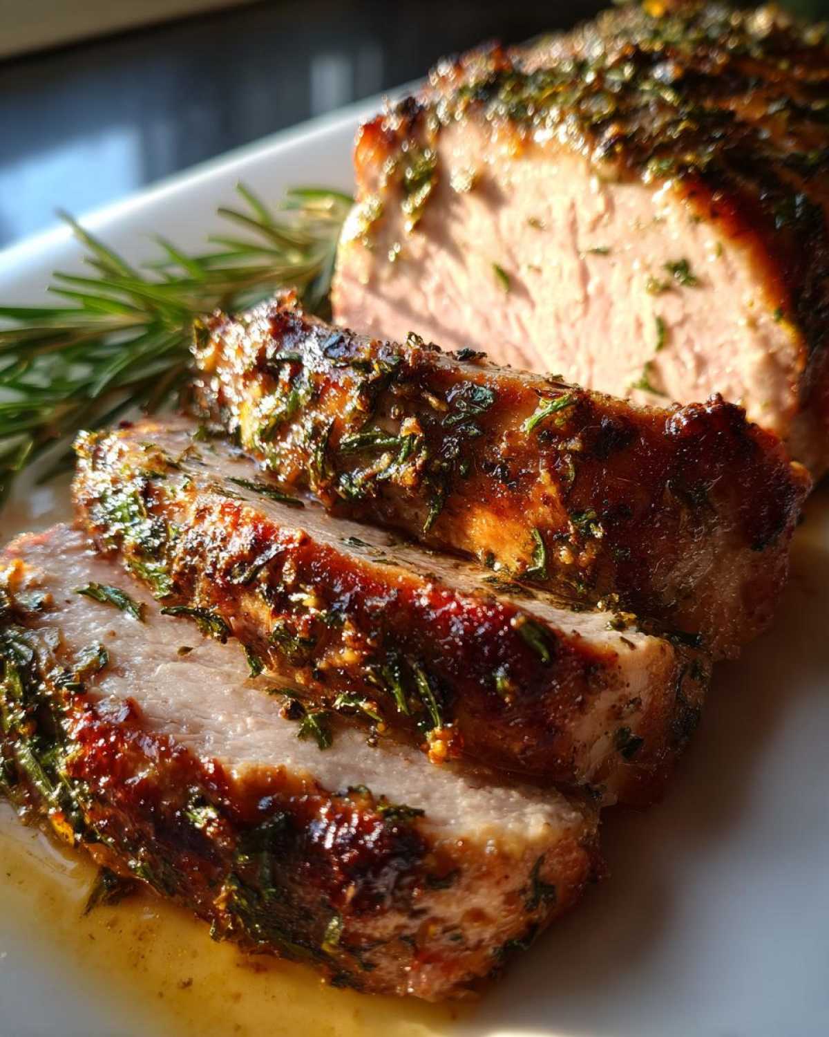 Garlic Rosemary Pork Loin Roast - detail 4