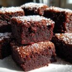 Gingerbread Spiced Brownie Bites