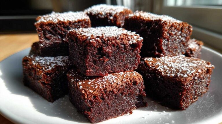 Gingerbread Spiced Brownie Bites