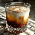 Gingerbread White Russian Cocktail