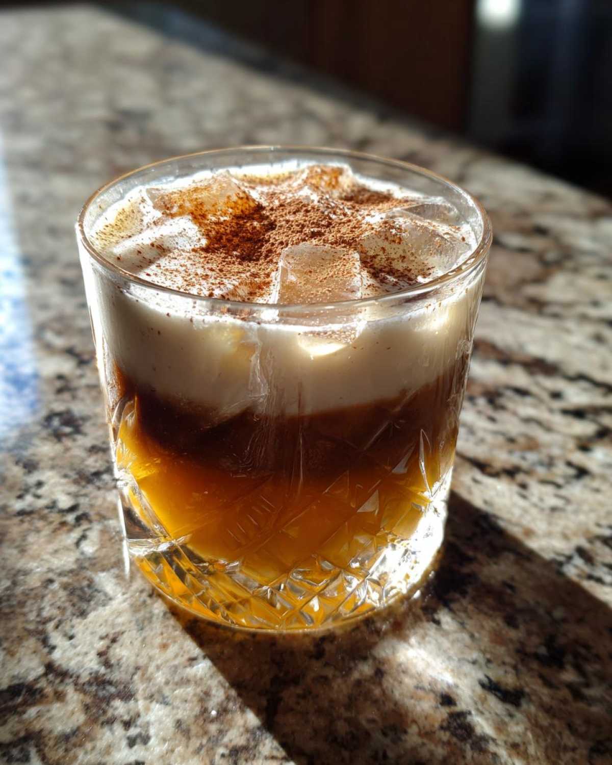 Gingerbread White Russian Cocktail - detail 3