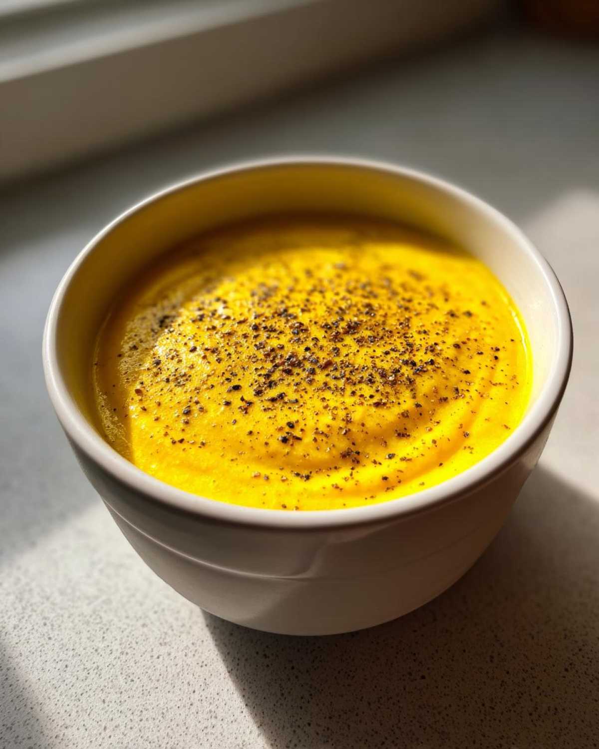 Golden Turmeric Cauliflower Soup - detail 1