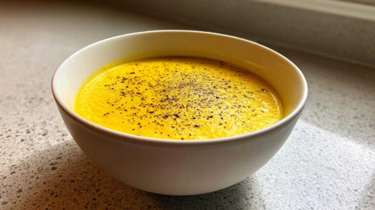 Golden Turmeric Cauliflower Soup