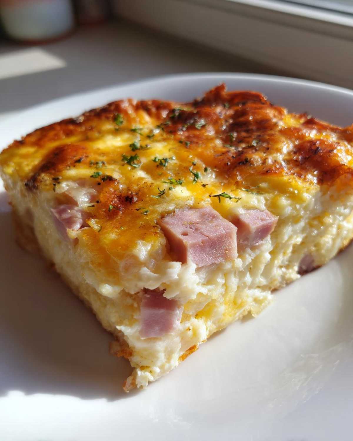 Ham and Cheese Breakfast Casserole - detail 1