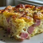 Ham and Cheese Breakfast Casserole