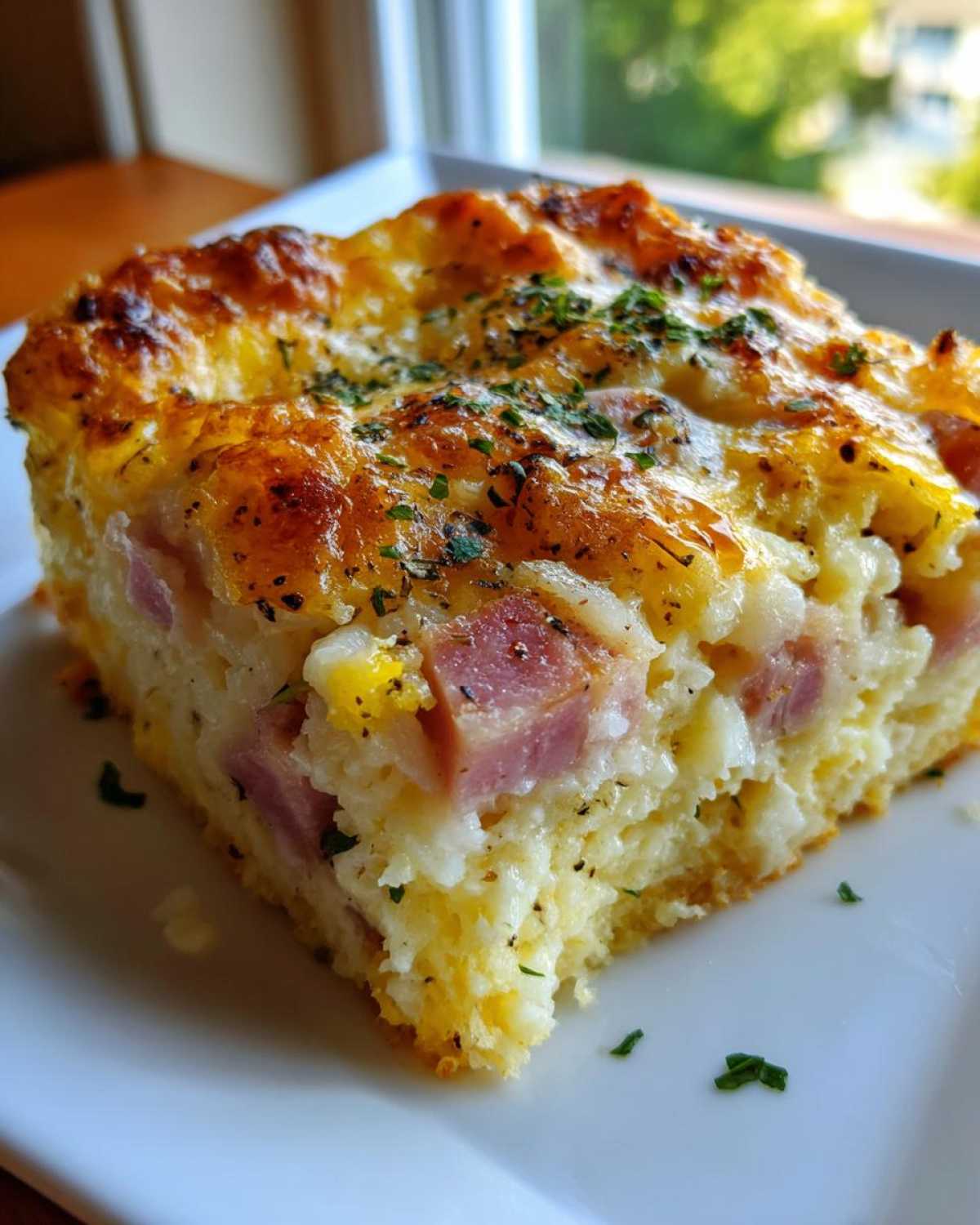 Ham and Cheese Breakfast Casserole - detail 3