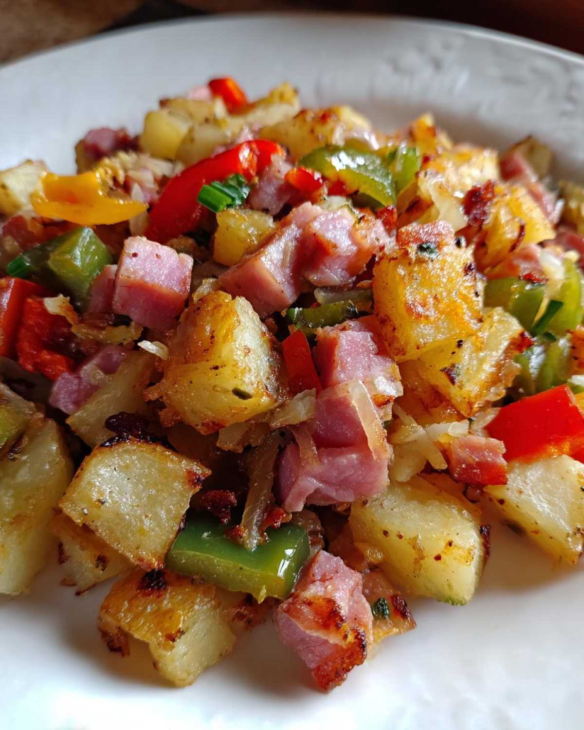 Ham and Potato Hash with Peppers - detail 4